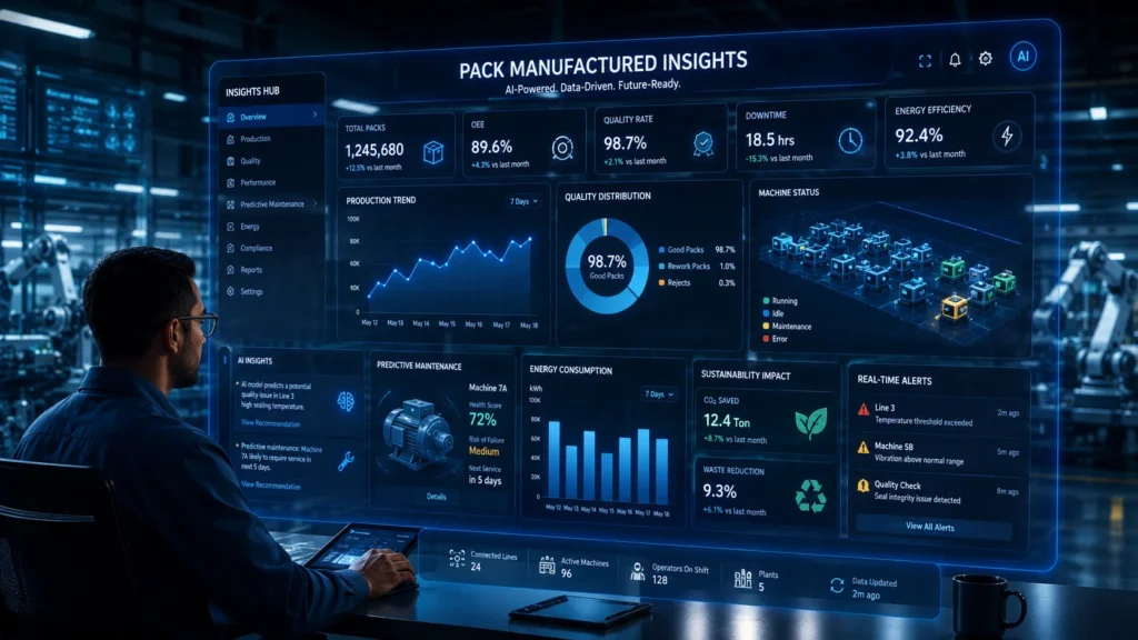 Pack Manufactured Insights