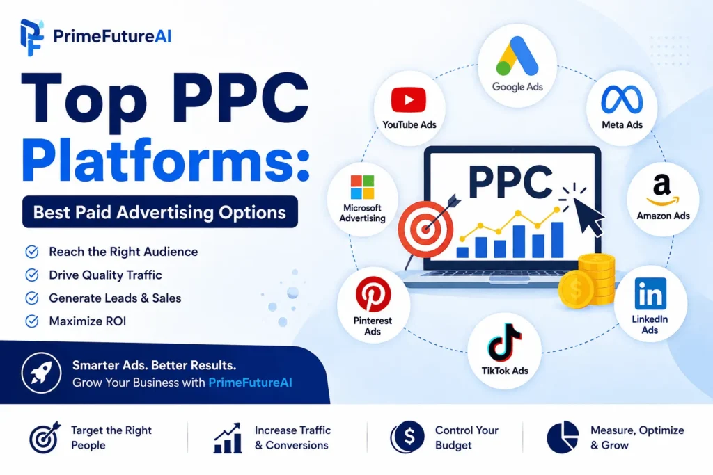 Top PPC Platforms By PrimeFutureAI